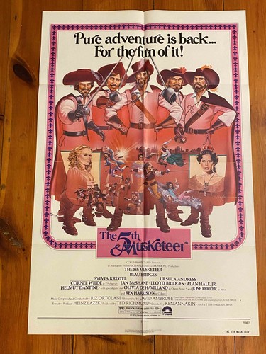 The fifth musketeer one sheet - fifth,